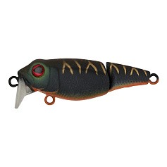 Воблер Strike Pro Pygmy Jointed 40 A208S Black Mat Tiger 3,2 гр   EG-073J#A208S — цена и наличие в каталоге