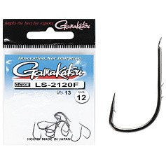 Крючок Одинарный Gamakatsu LS-2120F New Label Hooks Black №12 13 шт    147997-012 — цена и наличие в каталоге
