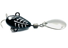 Тейл-спиннер UF Studio Hurricane 28 28 гр 70 мм Black Ghost   H28BLghost — цена и наличие в каталоге