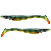 Силиконовая приманка Strike Pro Pig Shad Tournament 180 мм 2 шт Absinthe Perch   SP-172M#SP36 — варианты, разновидности модели