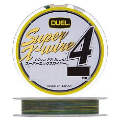 Плетеный шнур Duel PE Super X-Wire 4 150 м  PE # 0,8 5Color-Yellow Marking 0,15 мм   H3586N-5CR — цена и наличие в каталоге