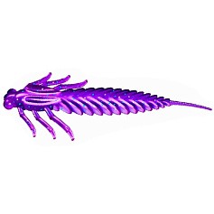 Силиконовая приманка ZUB Larva 4 100 мм 4 шт 610 Фиолетовый с блестками   LRZ026 — цена и наличие в каталоге