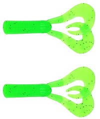 Хвост для бактейла CWC Miuras Mouse Big 200 мм 2 шт Шартрез   JMSDT-06-CHARTREUSE — цена и наличие в каталоге