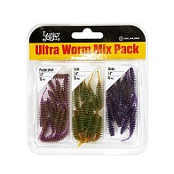Силиконовая приманка Lucky John Ultraworm 1.4in 35 мм 45 шт MIX1 Pro Series  140192-MIX1 — варианты, разновидности модели