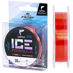 Леска монофильная Salmo Elite Ice Formula 30 м 0,1 мм Red   4518-010 — цена и наличие в каталоге