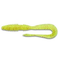 Силиконовая приманка Keitech Mad Wag 4.5 114 мм 9 шт PAL #01 Chartreuse Red Flake — варианты, разновидности модели