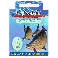 Поводок Gamakatsu Booklet Bream 1310N 70 см  0,14 мм  10 шт №12  140147-012-014 — варианты, разновидности модели
