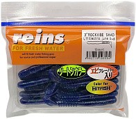 Силиконовая приманка Reins Rockvibe Shad 3 75 мм 12 шт L11-Electric june bug   RSH3-L11 — варианты, разновидности модели