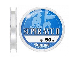 Леска монофильная Sunline Super AYU II 50 м 0,065 мм  PE# 0.15 — цена и наличие в каталоге
