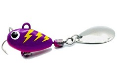 Тейл-спиннер UF Studio Hurricane 10 10 гр 50 мм Violet Flash   H10Vflash — цена и наличие в каталоге