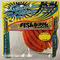 Силиконовая приманка Bait Breath U30 Fish Tail Ringer 3.5 89 мм 7 шт S839 Orange/Gold — варианты, разновидности модели