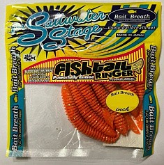 Силиконовая приманка Bait Breath U30 Fish Tail Ringer 3.5 89 мм 7 шт S839 Orange/Gold — цена и наличие в каталоге
