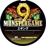 Плетеный шнур Duel Monster Game 9 Eging 200 м  PE # 0,6 Yellow+Black Marking 0,13 мм   H4562-YBL — варианты, разновидности модели