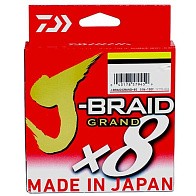 Плетеный шнур Daiwa J-Braid Grand X8 300 м  PE # 1,5 Chartreuse 0,19 мм — варианты, разновидности модели