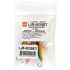 Балансир Lucky John Набор MIX 003SET 12 гр 40 мм Nordic 4 40мм/301RT; Viking 4 40мм/15H; Baltic 4 40мм/201 С тройниками  LJB-003SET — цена и наличие в каталоге