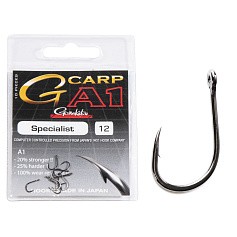 Крючок Одинарный Gamakatsu A1 G-Carp Specialist Hooks №12 10 шт    147175-012 — цена и наличие в каталоге