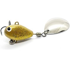 Тейл-спиннер UF Studio Hurricane 24 24 гр 62 мм Gold glitter    H24Gg — цена и наличие в каталоге