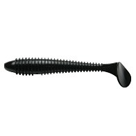 Силиконовая приманка Keitech Swing Impact Fat 3.3 83 мм 7 шт #001 Black — варианты, разновидности модели