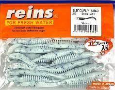 Силиконовая приманка Reins Curly Shad 3.5 90 мм 11 шт L09-Snow Mint   ST3.5-L09 — цена и наличие в каталоге