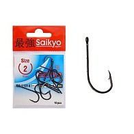 Крючок Одинарный Saikyo KH-11014 Bait Holder №2 10 шт BN   KH-11014BN2-10 — варианты, разновидности модели