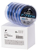 Леска монофильная Salmo Ice Period F-Tech 30 м 0,16 мм Lake Blue 5 штук, диам: 0,12; 0,14; 0,16   4526-SET — варианты, разновидности модели