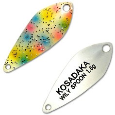 Колеблющаяся Блесна Kosadaka Trout Police Wily Spoon 1,6 гр 27 мм F26   TL-WS-F26 — цена и наличие в каталоге