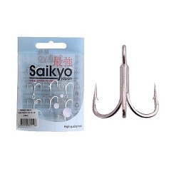 Крючок Тройной Saikyo 7056 3X №10 10 шт TN   SORCT7056-10TN10 — цена и наличие в каталоге