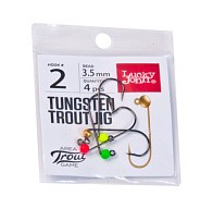 Джиг-головка Lucky John Area Trout Game №2 0,25 гр 4 шт Mix 1   LJTATG035-GRGY — варианты, разновидности модели