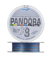 Плетеный шнур Hanzo Pandora Premium X8 150 м  PE # 1,2 Multicolor Palette 5x10 0,185 мм Palette 5x10  HPPP-1,2 — варианты, разновидности модели
