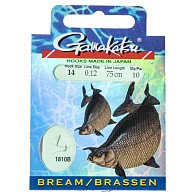 Поводок Gamakatsu Booklet BR. Feeder 1810B 75 см  0,12 мм  10 шт №14  140114-014-012 — варианты, разновидности модели