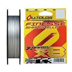 Плетеный шнур YGK X-Braid Olltlos PE WX8 Finesse Shangrilla 100 м  PE # 0,6 White 0,128 мм — цена и наличие в каталоге