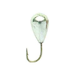 Мормышка Lucky John Капля С отверстием 3,58 гр S и кембриком  LJ08060-01 — цена и наличие в каталоге