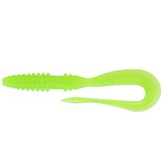 Силиконовая приманка Keitech Mad Wag Mini 2.5 63 мм 12 шт 026 Clear Chartreuse Glow — цена и наличие в каталоге