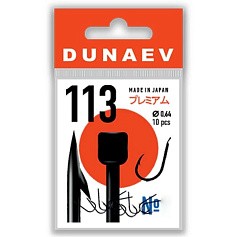 Крючок Одинарный Dunaev Premium 113 №10 10 шт — цена и наличие в каталоге