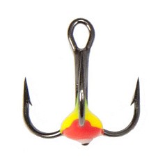 Крючок Тройной Lucky John С каплей №12 1 шт 05   LJ99120-05 — цена и наличие в каталоге