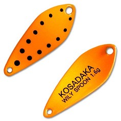 Колеблющаяся Блесна Kosadaka Trout Police Wily Spoon 1,6 гр 27 мм D77   TL-WS-D77 — цена и наличие в каталоге