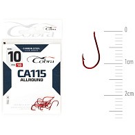 Крючок Одинарный Cobra Allround Capital CA115 №10 10 шт    CA115-010 — варианты, разновидности модели
