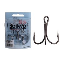Крючок Тройной Saikyo 7046 2X №1 5 шт BN   SORCT7046-1BN5 — варианты, разновидности модели
