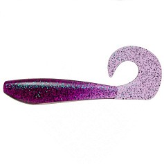 Силиконовая приманка Narval Curly Swimmer 12 120 мм 4 шт 017-Violetta   NVCS12017 — цена и наличие в каталоге