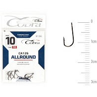 Крючок Одинарный Cobra Allround Viking CA126 №10 10 шт    CA126-010 — варианты, разновидности модели