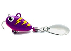 Тейл-спиннер UF Studio Hurricane 35 35 гр 85 мм Violet Flash   H35Vflash — цена и наличие в каталоге