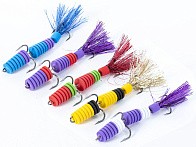 Мандула Lucky John Pennon Slotworm 80 мм 5 шт MIX4  LJPB004-04 — варианты, разновидности модели