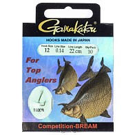 Поводок Gamakatsu Booklet Bream Com 1100B 22 см  0,14 мм  10 шт №12  140203-012-014 — варианты, разновидности модели
