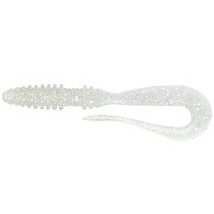 Силиконовая приманка Keitech Mad Wag 4.5 114 мм 9 шт #370 Clear Silver Glow — варианты, разновидности модели