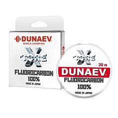 Флюорокарбон Dunaev X-Core Fluorocarbon 30 м 0,148 мм — цена и наличие в каталоге