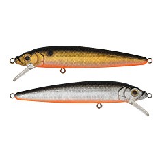 Воблер Strike Pro Alpha Minnow 95 A70-613-SBO Double Silver/Smoked 9 гр   EG-034F#A70-613-SBO — цена и наличие в каталоге