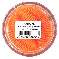 Силиконовая приманка Boroda Baits Ayra XL DC 75 мм 6 шт 113 Ярко-оранжевый   AYRXL-113 — варианты, разновидности модели