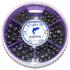 Груз Salmo Soft Мягкий 100 гр Набор 3 №0,3/0,4/0,5/0,8/1,6  1006-003 — цена и наличие в каталоге