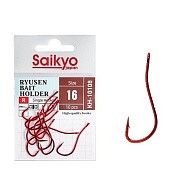 Крючок Одинарный Saikyo KH-10108 Ryusen Bait Holder №16 10 шт R   KH-10108R16-10 — варианты, разновидности модели
