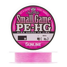 Плетеный шнур Sunline New Small Game PE-HG 150 м  PE # 0,3 Pink 0,098 мм — цена и наличие в каталоге